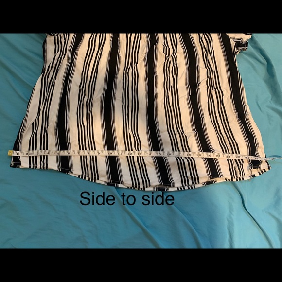 Striped off shoulder blouse - Picture 6 of 7